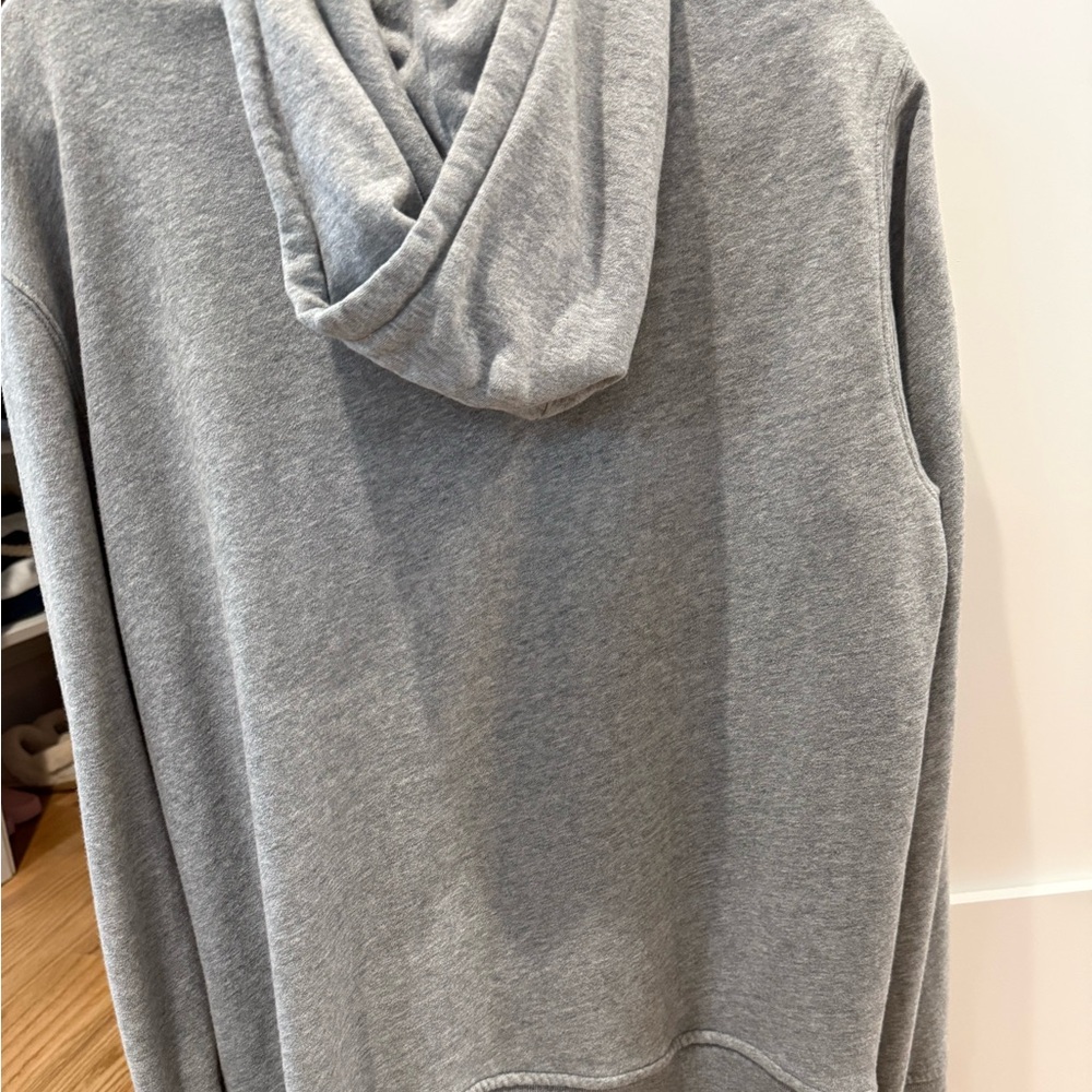 Like New Gray Polo Bear Hoodie Sz L - Picture 2 of 4